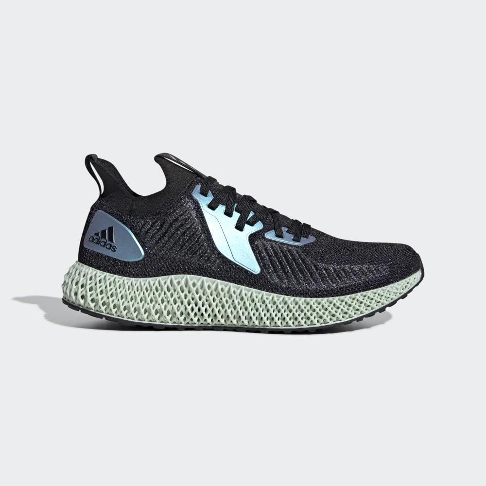 Adidas Men's AlphaEdge 4D Running Shoes Black/Blue/Purple Ireland FV6106